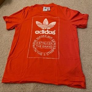 reserved adidas orange tee